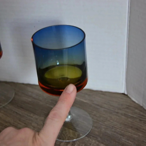 Vtg Sherry Glasses/Tealight Holders - Picture 9 of 9